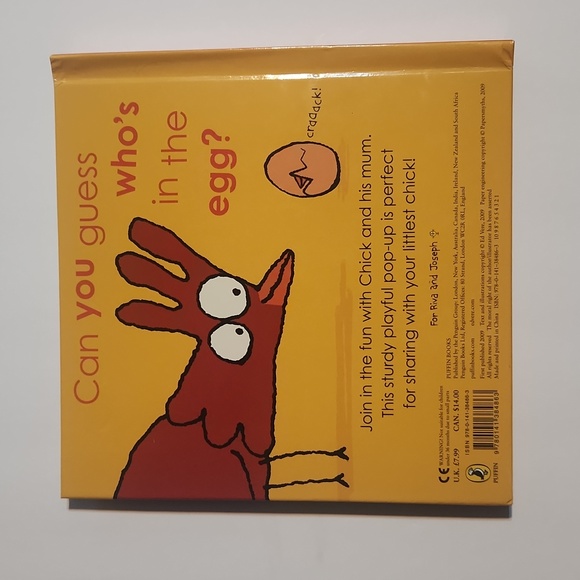 B2G1 SALE! 💕 Chick - a Pop-Up Book by Ed Vere - Hardback - Picture 3 of 7